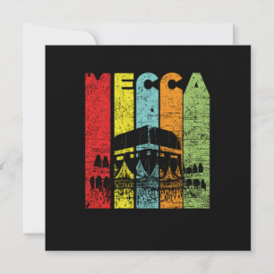 Mecca Hajj Muslim Islam Allah Mosque Quran Gift Inbjudningar
