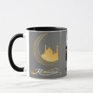 Mecca och Ramadan Mubarak 2019 Mugg