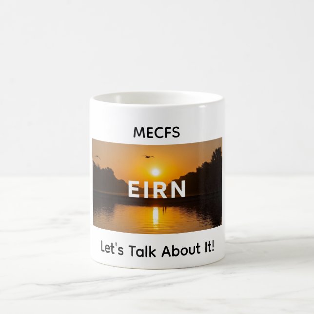 MECFS Let's Talk About It! Kaffemugg (Center)
