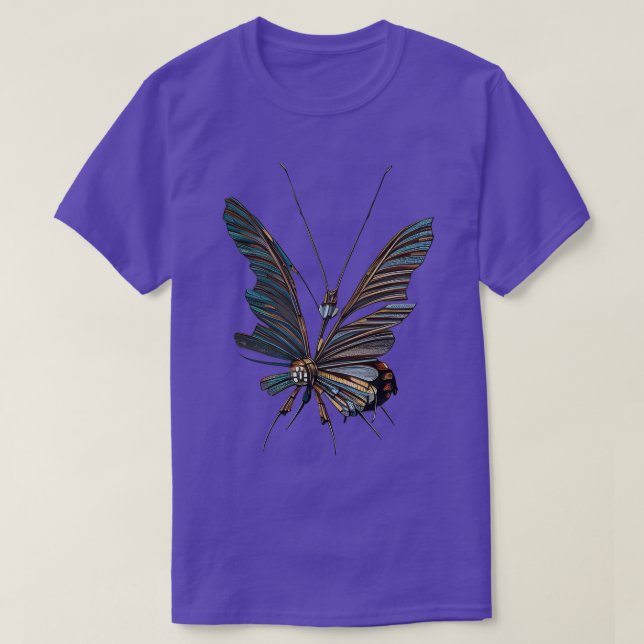 Mech Butterfly T Shirt (Design framsida)