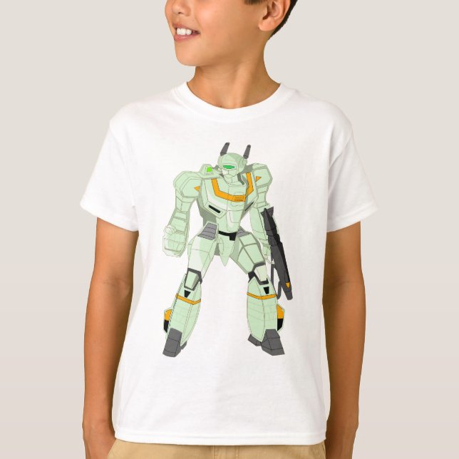 Mech Warrior Godzenant Tee Shirt (Framsida)