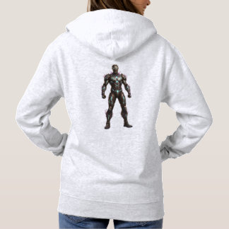 Mech Warrior Hero Pullover SciFi Gamer BOLD T Shirt