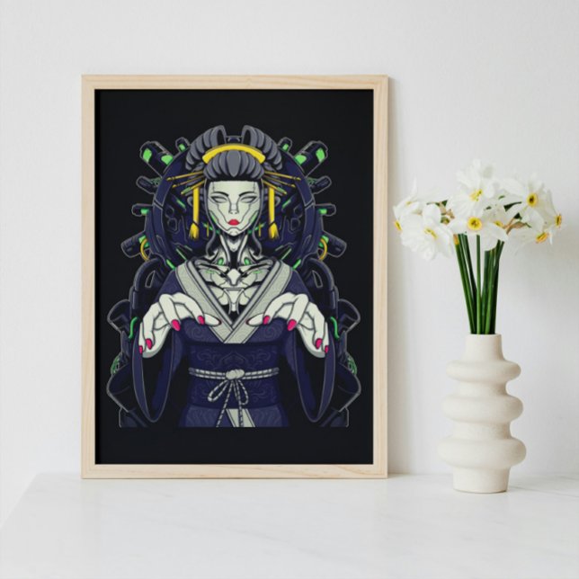 Mecha Geisha Poster (Skapare uppladdad)