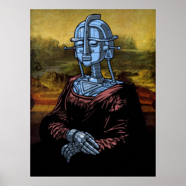 Mecha Lisa Poster (Framsidan)