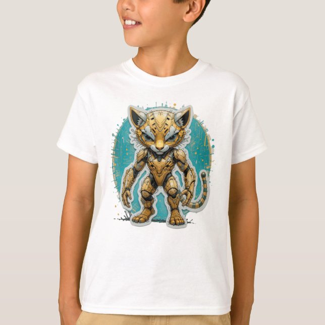 Mecha Prowler T Shirt (Framsida)