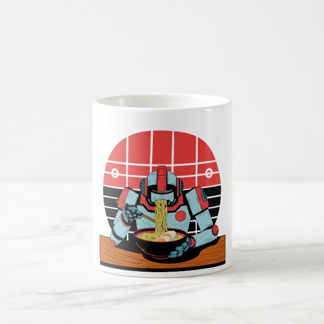 Mecha Ramen  Kaffemugg (Center)