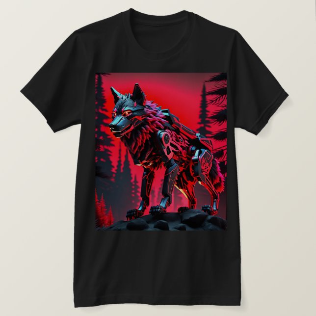 Mecha Varg T Shirt (Design framsida)