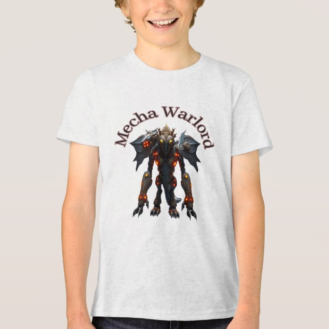 Mecha Warlord T Shirt (Framsida)