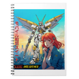 MECHA WARRIOR - KAORI'S ANGEL SUITE MK78 ANTECKNINGSBOK