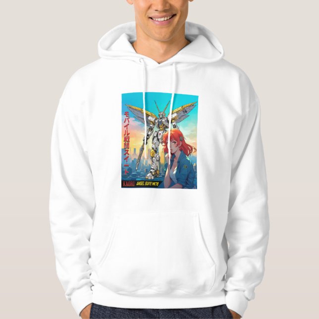 MECHA WARRIOR - KAORI'S ANGEL SUITE MK78 HOODIE (Framsida)