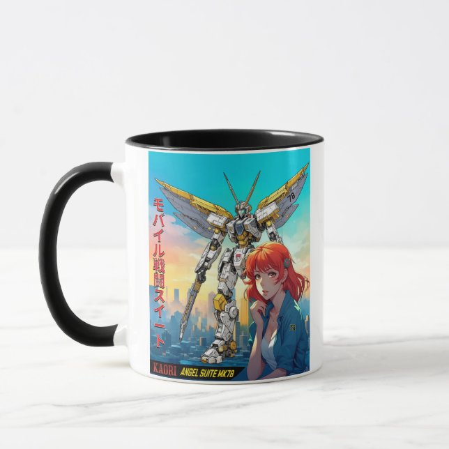 MECHA WARRIOR - KAORI'S ANGEL SUITE MK78 MUGG (Vänster)