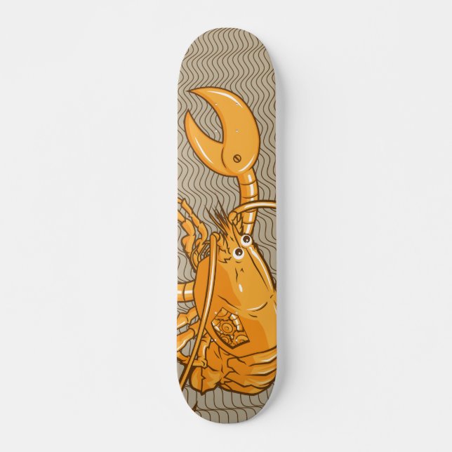 MechaLobster Skateboard Bräda 20 Cm (Framsida)