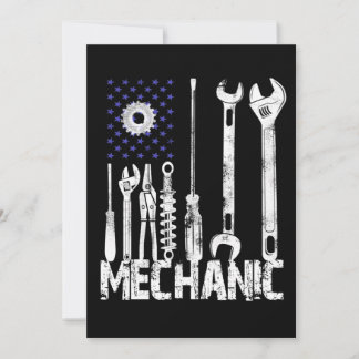 Mechanic Älskare | Mechanic USA flagga Meddelande