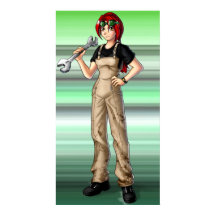 Mechanic Anime Girl