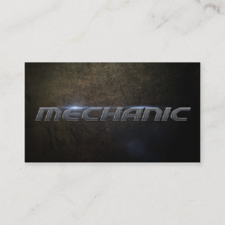 Mechanic Business card Visitkort
