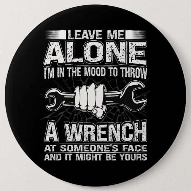 Mechanic Car Guy Car Garage 20 Knapp (Framsida)