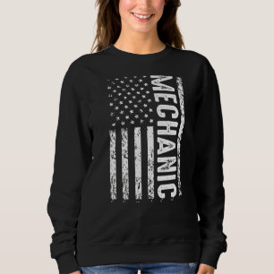 Mechanic Flagga Patriotic Mechanic Usa American Fl T Shirt