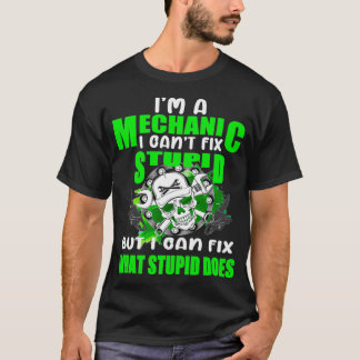 MECHANIC FUNny BACKSIDE Pullover T Shirt