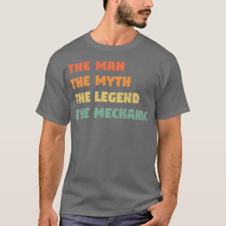 Mechanic Funny Gift för honom Mechanic T Shirt