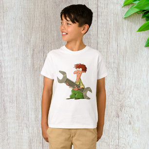 Mechanic Giant Spanner T Shirt