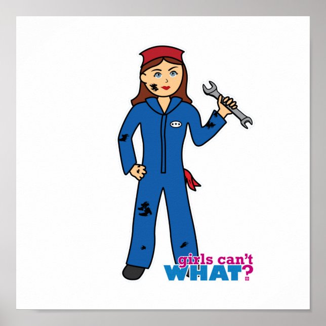 Mechanic Girl Poster (Framsidan)