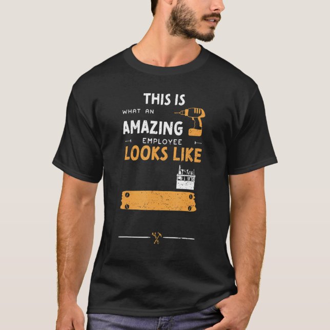 Mechanic Humor This Is What An Amazing Employee    T Shirt (Framsida)
