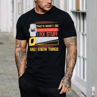 Mechanic Ingenjör Shirt, jag fixar Saker Vintage T Shirt