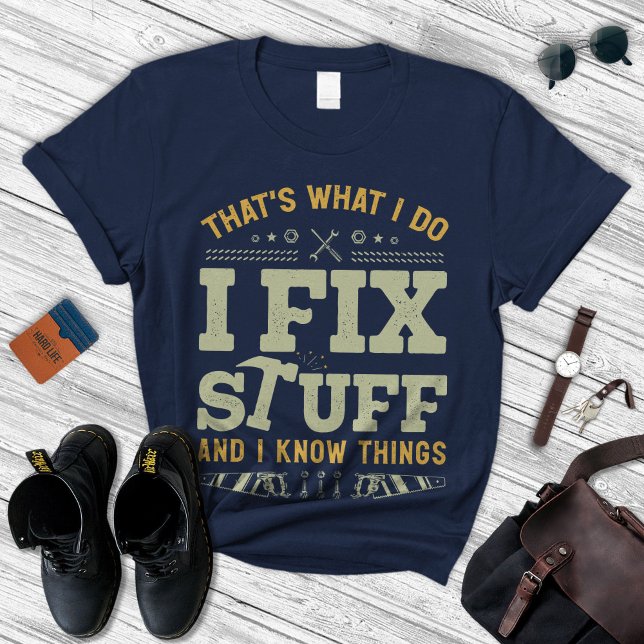 Mechanic Make T-shirt | Fars dag-gåvor (Skapare uppladdad)