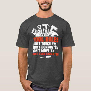 Mechanic Verktyg Regler T Shirt