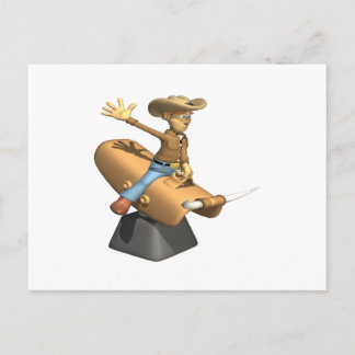 Mechanical Bull Vykort