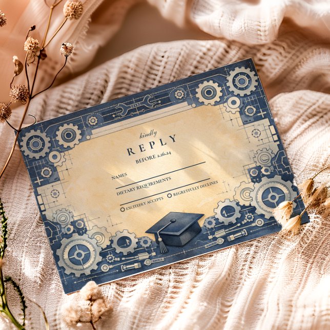 Mechanical Engineer Graduation OSA Kort (Skapare uppladdad)