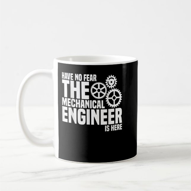 Mechanical Engineer Student Engineering Gifts Math Kaffemugg (Vänster)