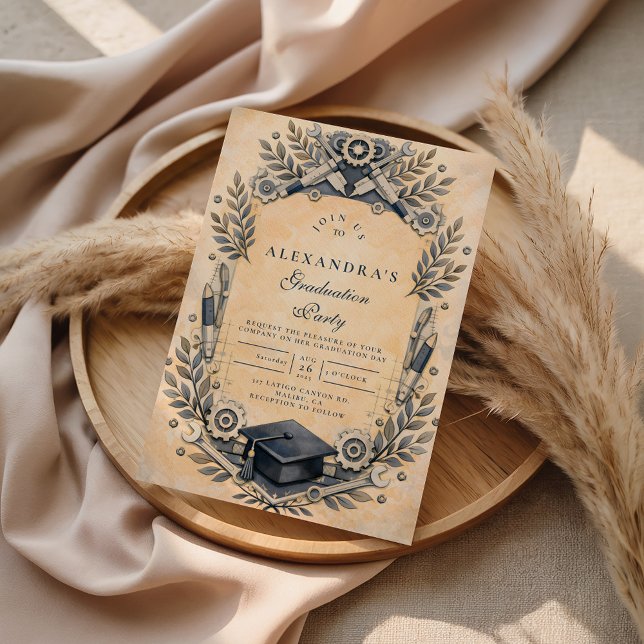 Mechanical Engineering Degree Graduation Inbjudningar (Skapare uppladdad)