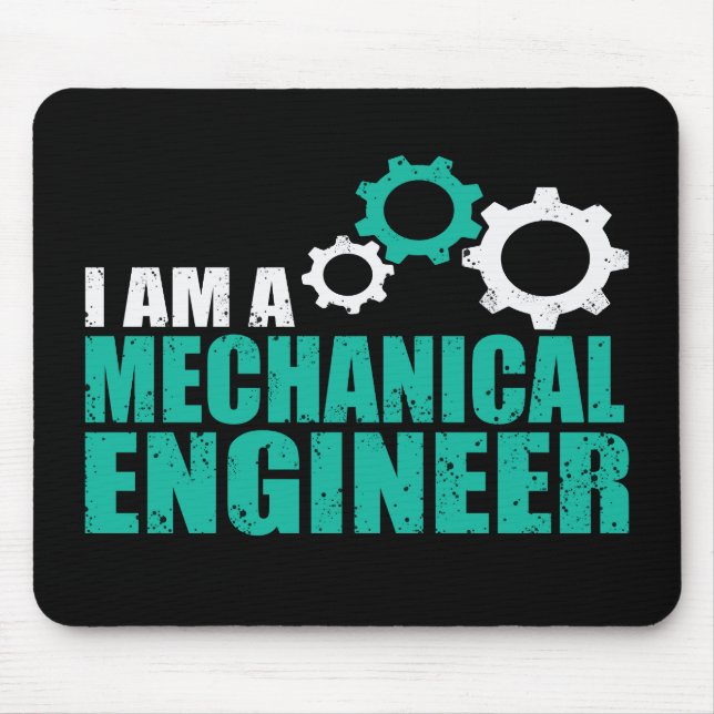 Mechanical Engineering Funny Engineer Musmatta (Framsidan)