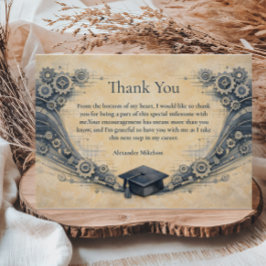 Mechanical Engineering Graduate Party Tack Kort