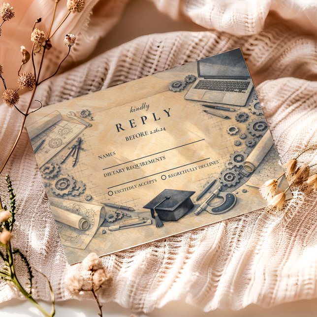 Mechanical Engineering Graduation Party OSA Kort (Skapare uppladdad)