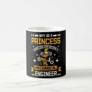 Mechanical Ingenjör Princess Kaffemugg