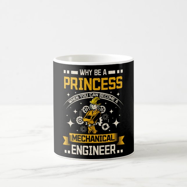 Mechanical Ingenjör Princess Kaffemugg (Center)