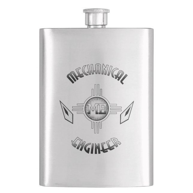 Mechanical Ingenjör Retro Fickplunta (Framsidan)