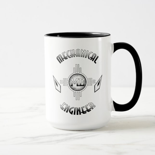 Mechanical Ingenjör Retro Mugg (Höger)