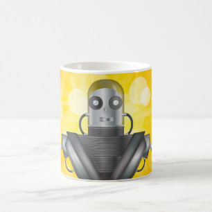 Mechanical Robot Tecknad Kaffemugg