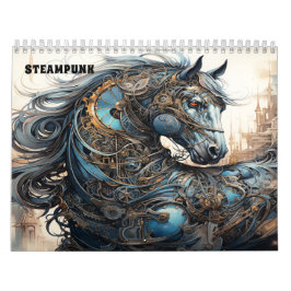 Mechanical Steampunk Stil Kalender