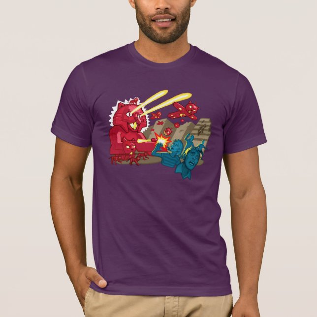 Mechanicat invasion t-shirt (Framsida)