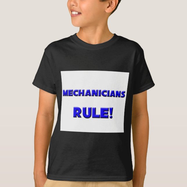 Mechanicians härskar! tee (Framsida)