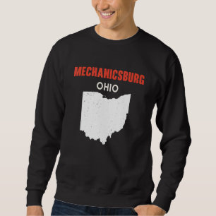 Mechanicsburg Ohio USA, USA, USA, Travel Ohioan Lång Ärmad Tröja
