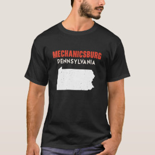 Mechanicsburg Pennsylvania USA State America Trave T Shirt
