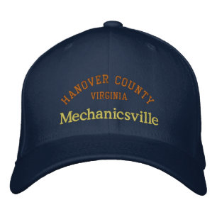 Mechanicsville VA Embroized Baseball Cap Broderad Keps