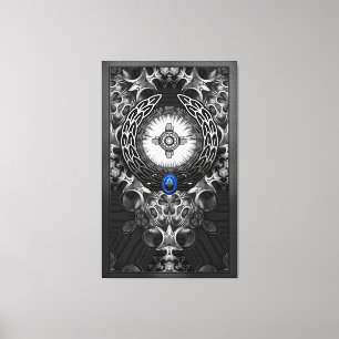MechTron One Abstrakt Art Canvastryck