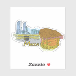 mecka klistermärken