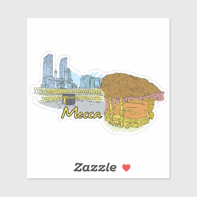 mecka klistermärken (Ark)